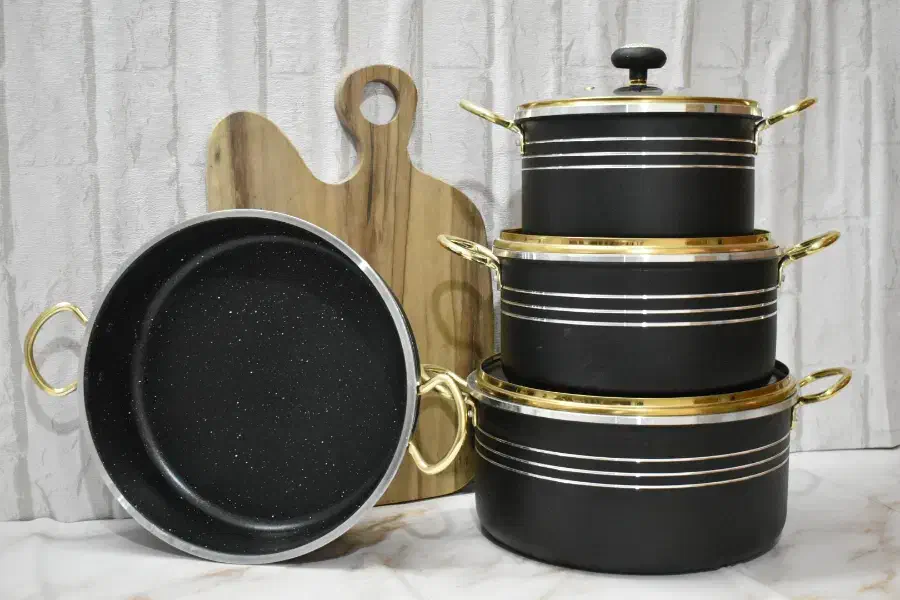 سرویس قابلمه های گرانیتی و ظروف روحی|ظروف پختوپز|اصفهان, شاهزاده ابراهیم|دیوار