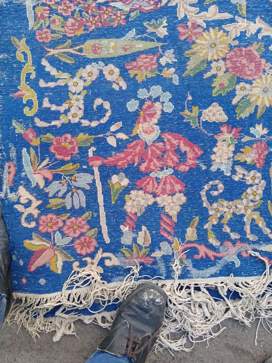 بورس فرش قالی کرمان دستباف کارکرده فقط دستبافت|فرش|کرمان, |دیوار