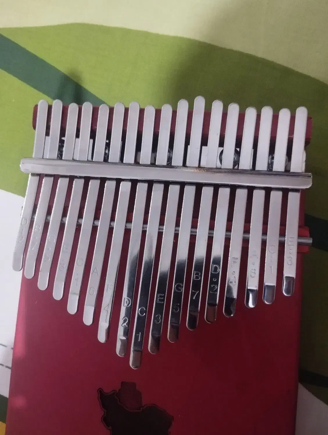 کالیمبا 17 تیغه نو با هارد کیس|سازهای سنتی|رفسنجان, |دیوار