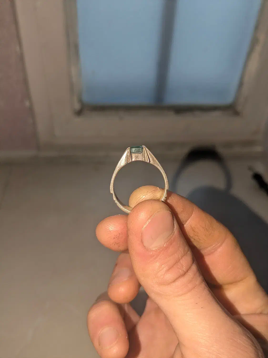 انگشتر زمرد کار دست|جواهرات|قم, زنبیل آباد|دیوار