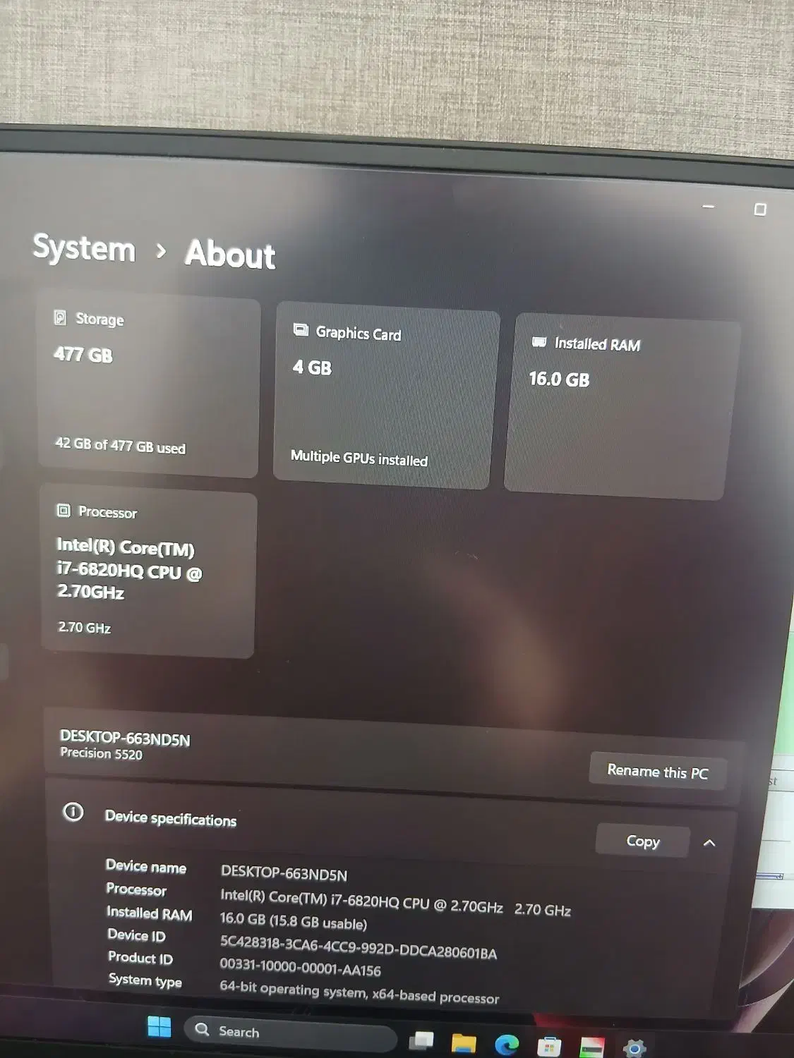لپ تاپ dell 5520|رایانه همراه|بابل, |دیوار