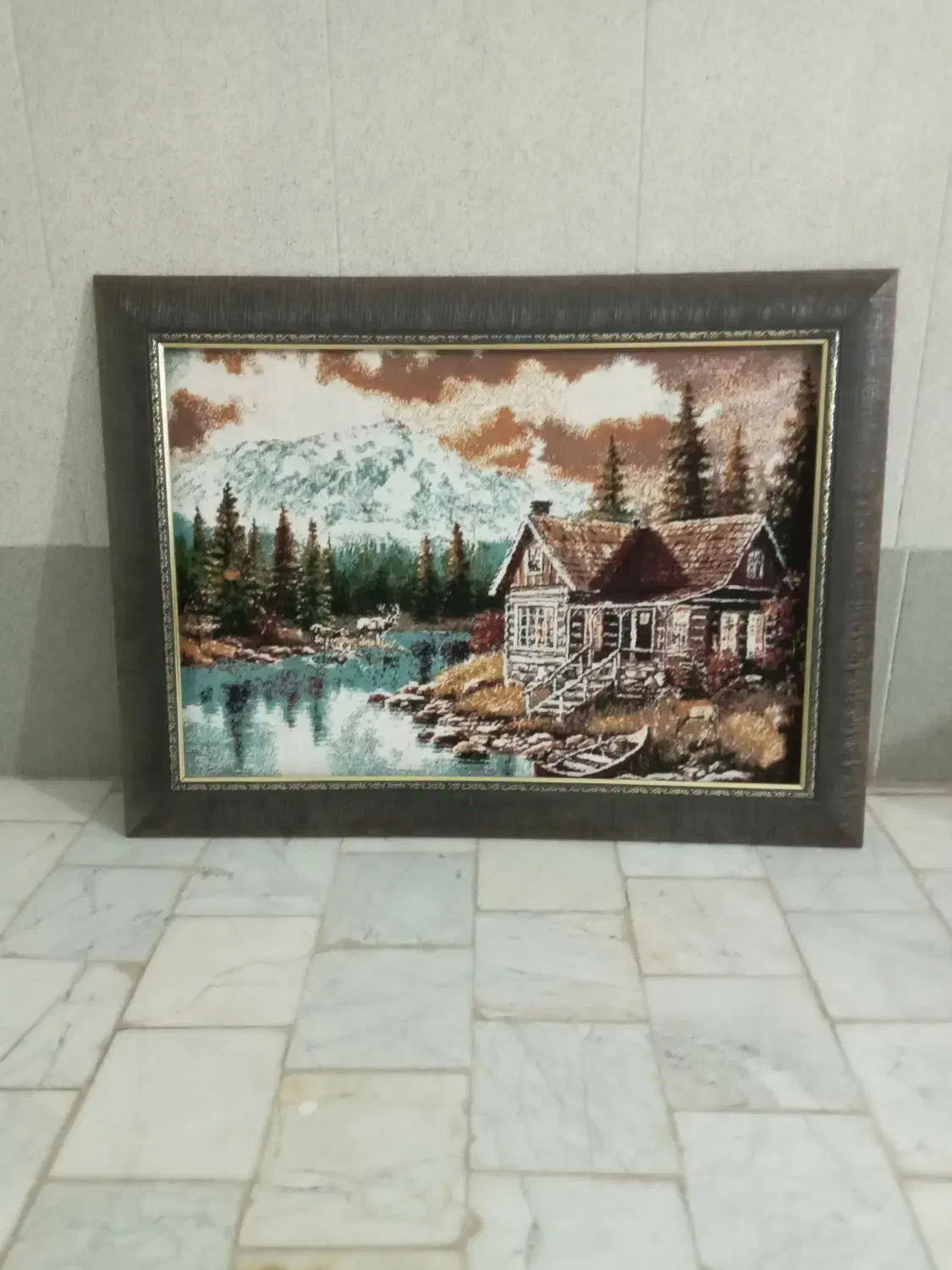 تابلو فرش|تابلو فرش|قم, قلعه کامکار|دیوار