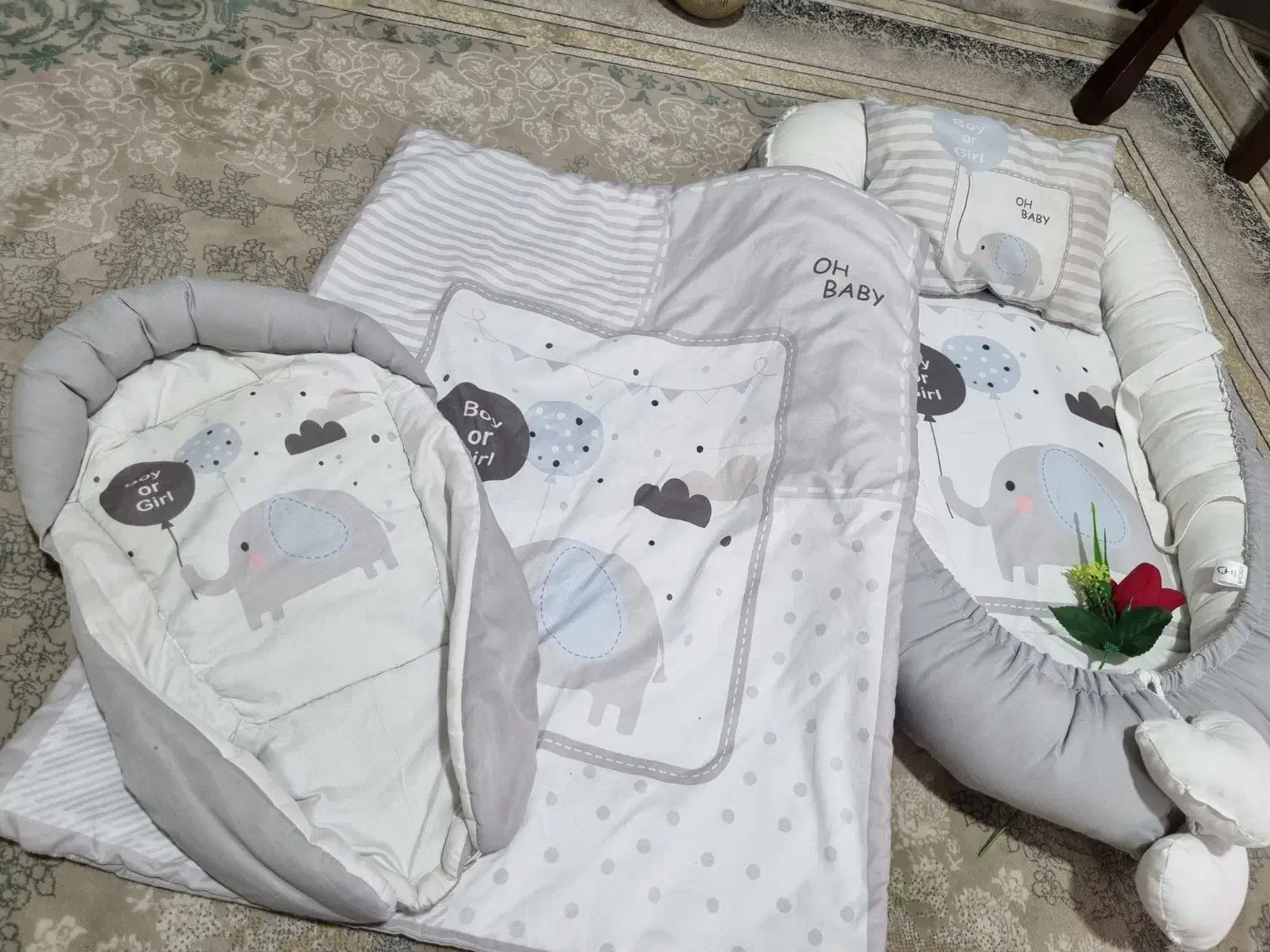 ست۴ تکه تشک خواب سیسمونی برند دلی|اسباب و اثاث بچه|گلستان (تهران), |دیوار