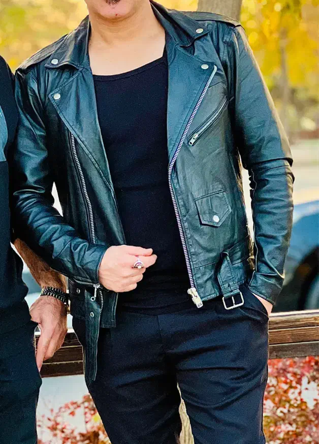 کاپشن چرم طبیعی اورجینال طرح کمری پلیسی|لباس|مشهد, آزادشهر|دیوار