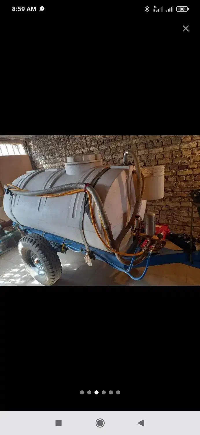 تانکر سمپاش نو نو ۲۰روز کارکرده|ماشینآلات صنعتی|کرمان, |دیوار