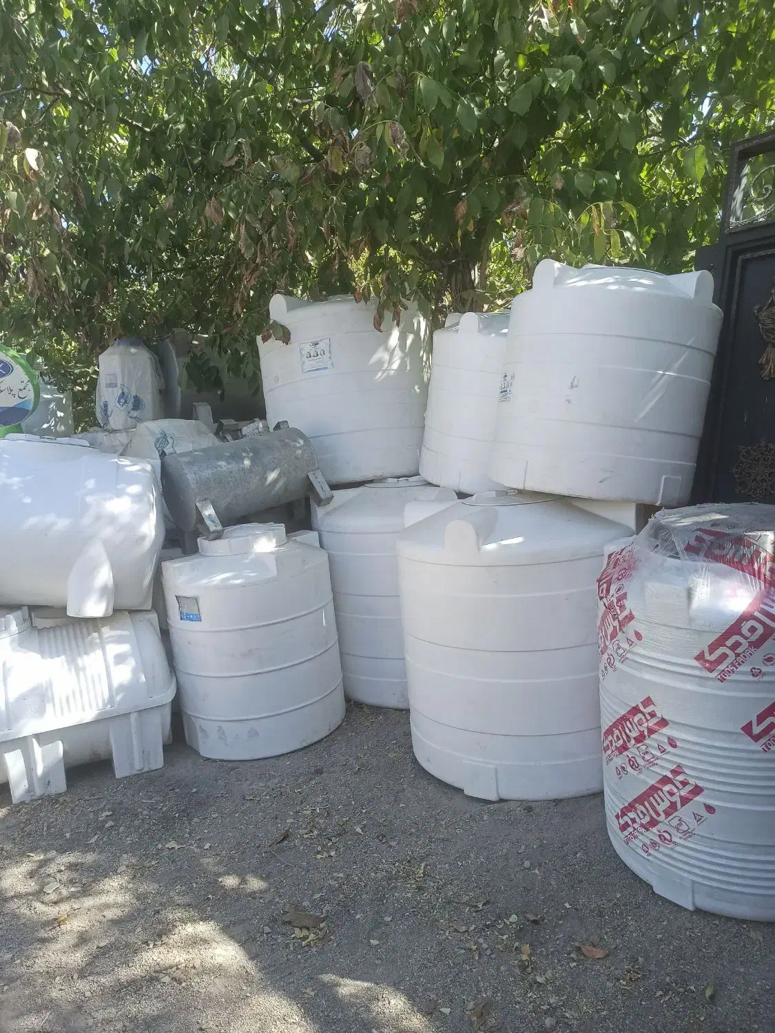 مخازن پلاستیکی|عمده‌فروشی|تفرش, |دیوار