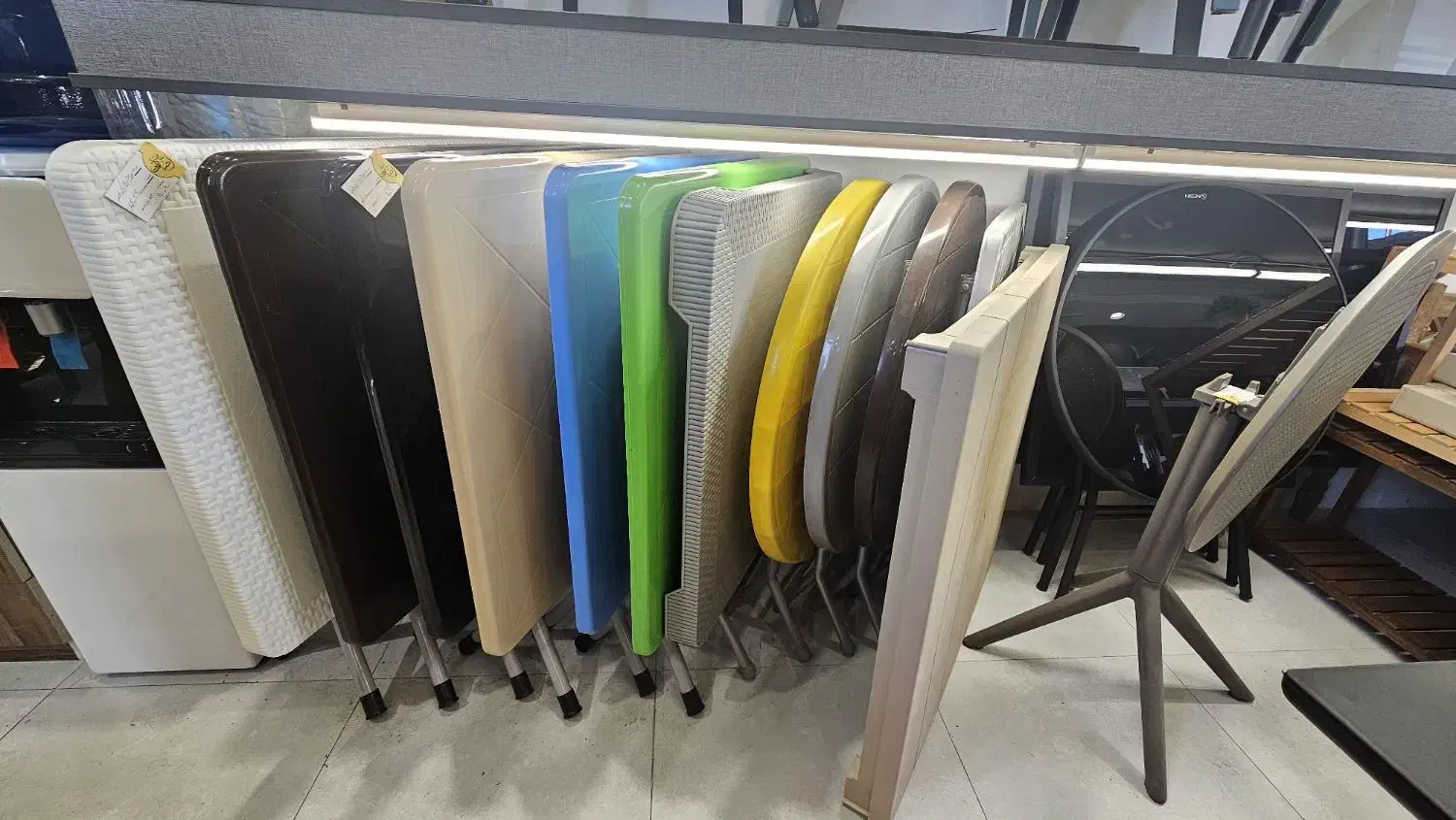 انواع میزپایه فلزی تاشو پلاستیکی وفلزی وچوبی وشیشه|کافی‌شاپ و رستوران|دزفول, |دیوار