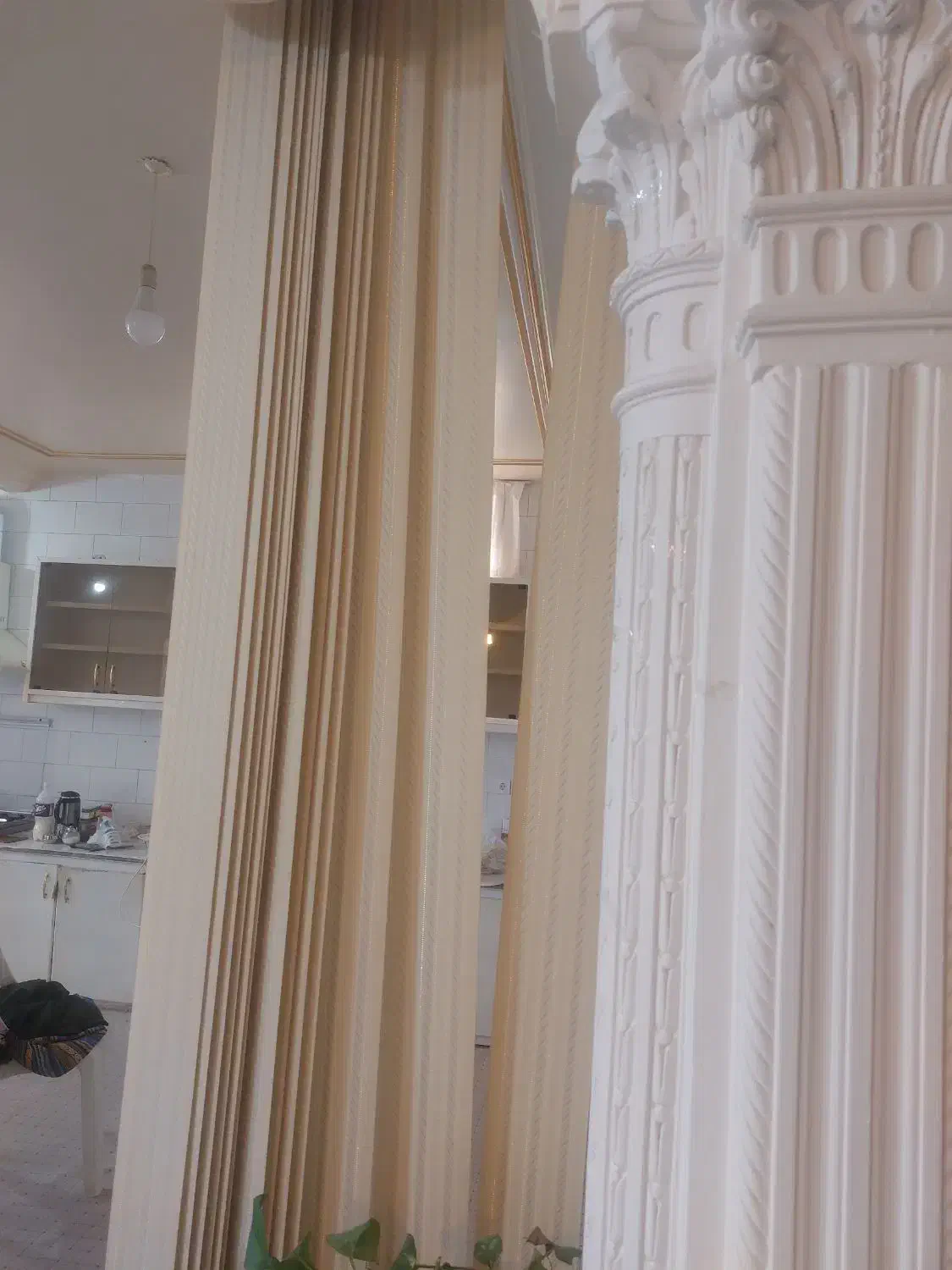 فروش پرده کرکره ای درحد نو وتمیز|پرده، رانر، رومیزی|ایذه, |دیوار