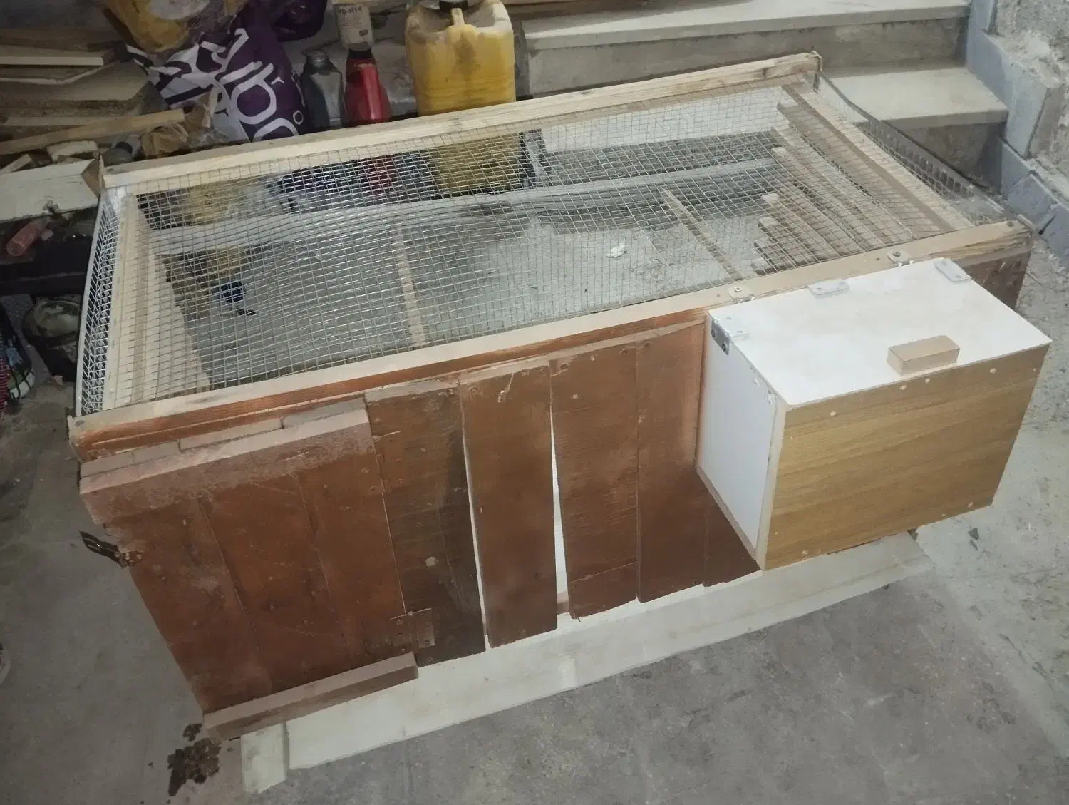 قفس چوبی تمیز|لوازم جانبی حیوانات|اهواز, کیانشهر|دیوار