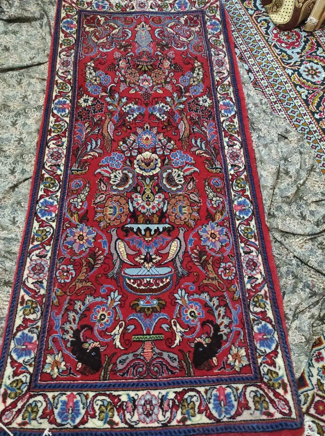 فرش دست بافت 140در70|فرش|اراک, |دیوار