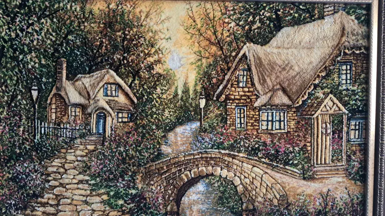 تابلو فرش دست باف|تابلو فرش|قم, زند آباد|دیوار