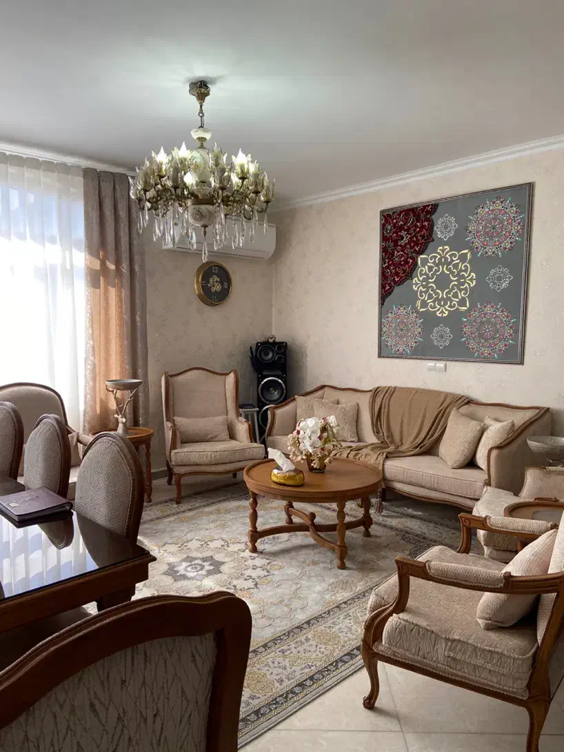 لوستر برنجی ی جفت|لوستر و چراغ آویز|کرج, فاز ۳ مهرشهر|دیوار