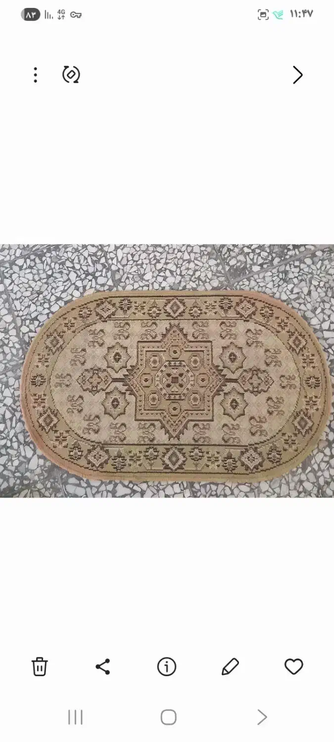 گلیم فرش راه پله|گلیم، جاجیم، گبه|لاهیجان, بوجایه|دیوار