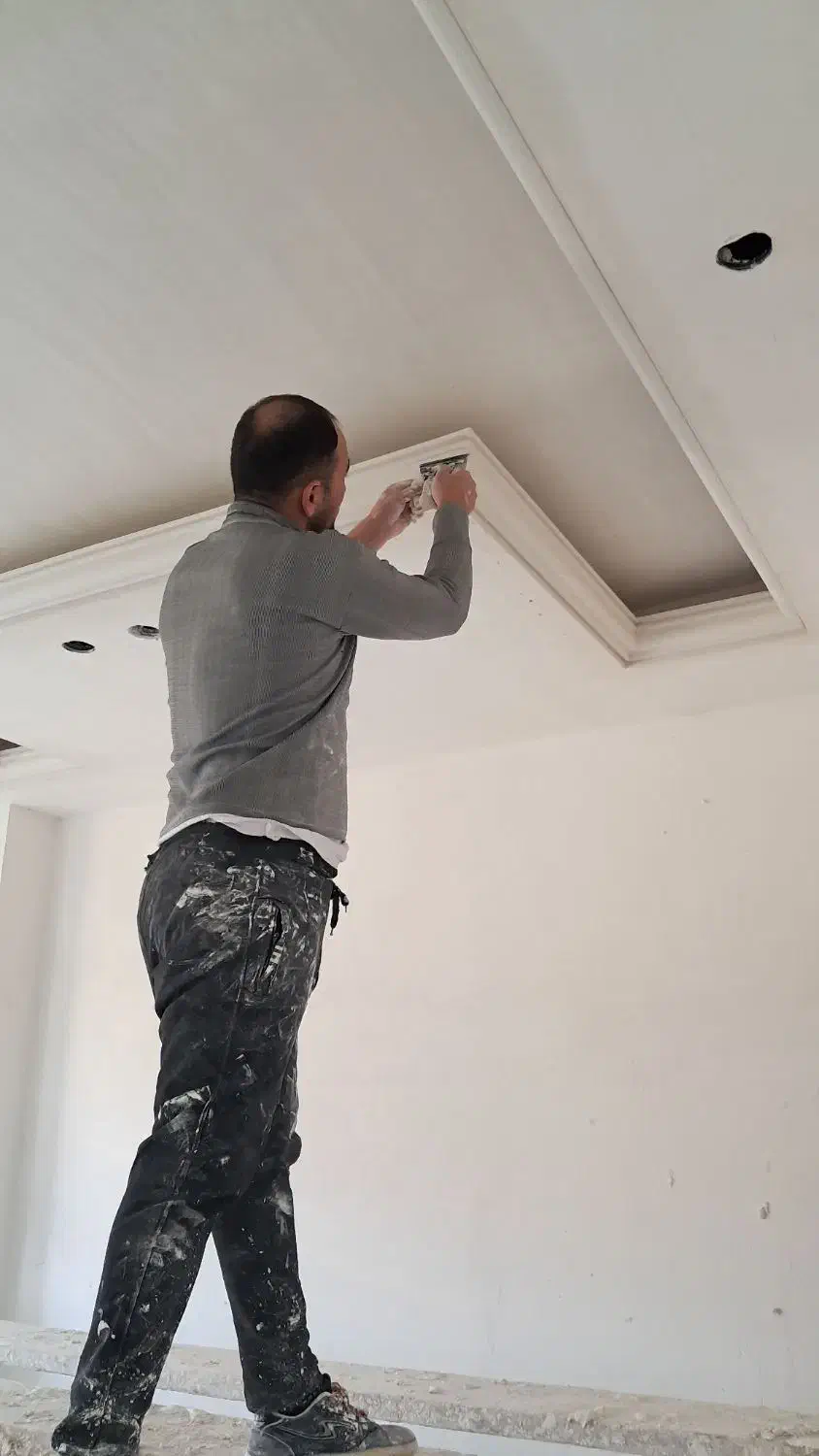 گچبری و گچ کاری با بیش از ۱۶ سال سابقه کاری|خدمات پیشه و مهارت|آزادشهر, |دیوار