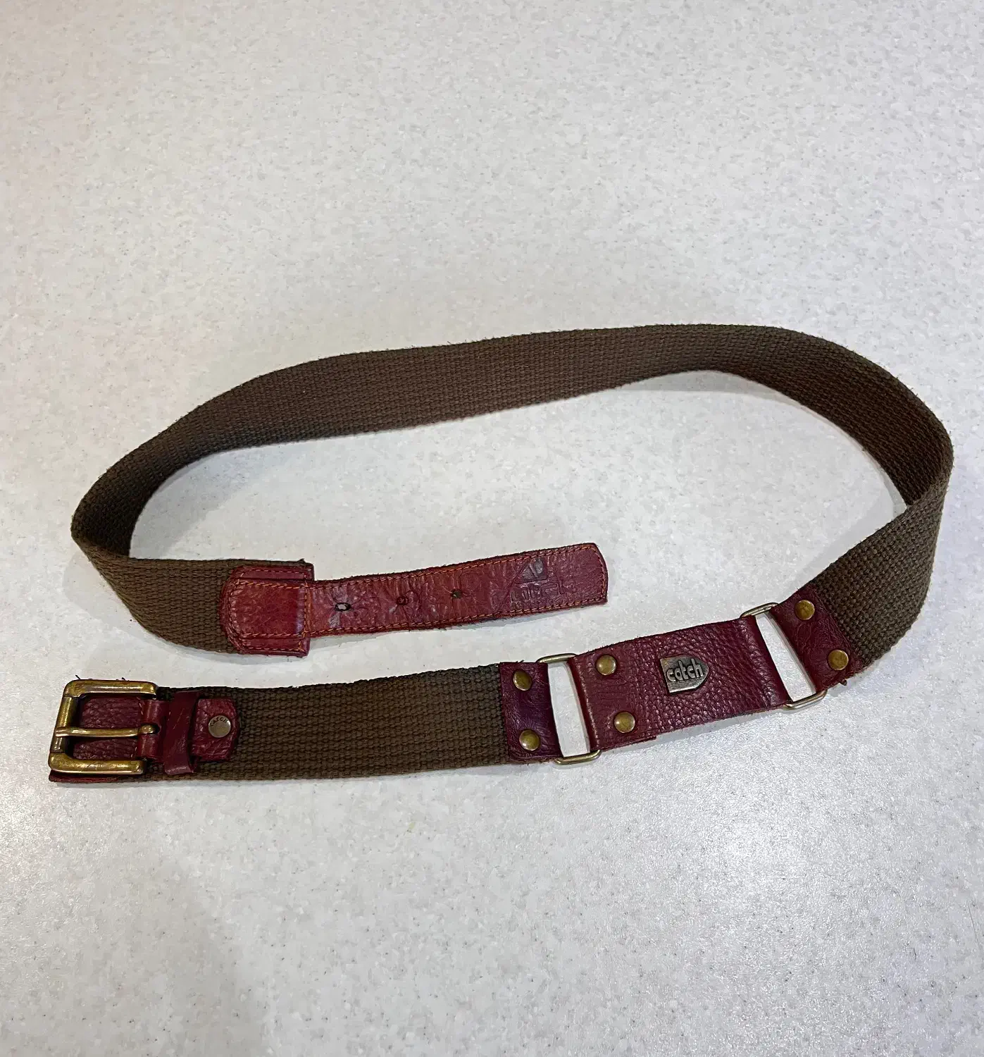 کمربند چرم برندcatch ترکیه اورجینال|کیف، کفش، کمربند|تهران, پرواز|دیوار