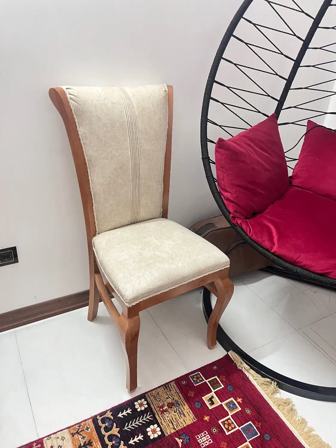 میز ناهار خوری چهار نفره|میز و صندلی غذاخوری|مبارکه, |دیوار