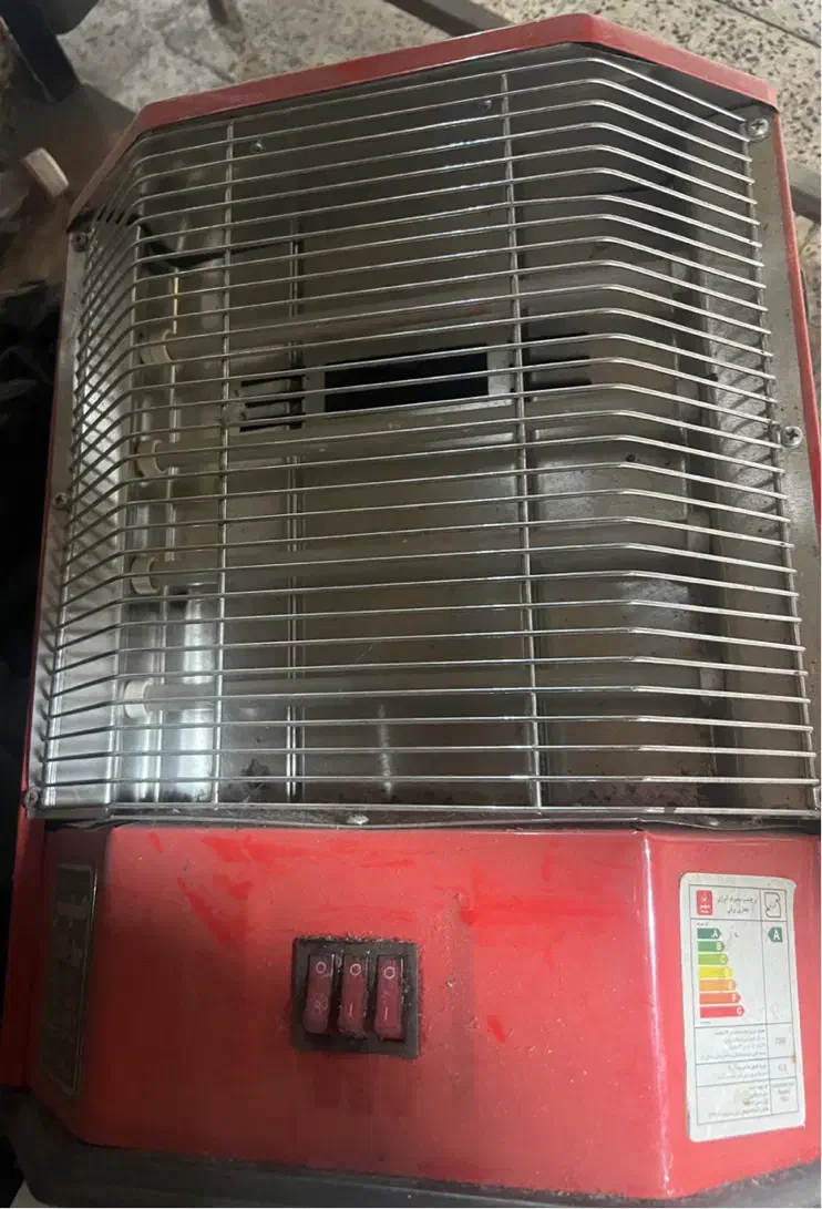 بخاری برقی چهار کار فن دار|بخاری، هیتر، شومینه|آستارا, |دیوار