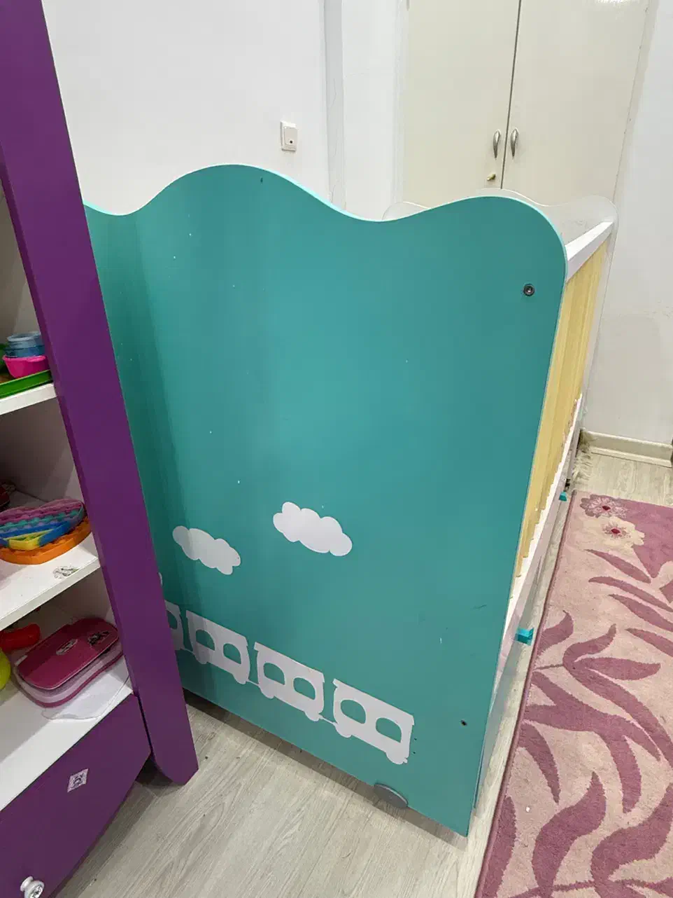 فروش تخت کودک با تشک خوشخواب|تخت و سرویس خواب|چمران, |دیوار