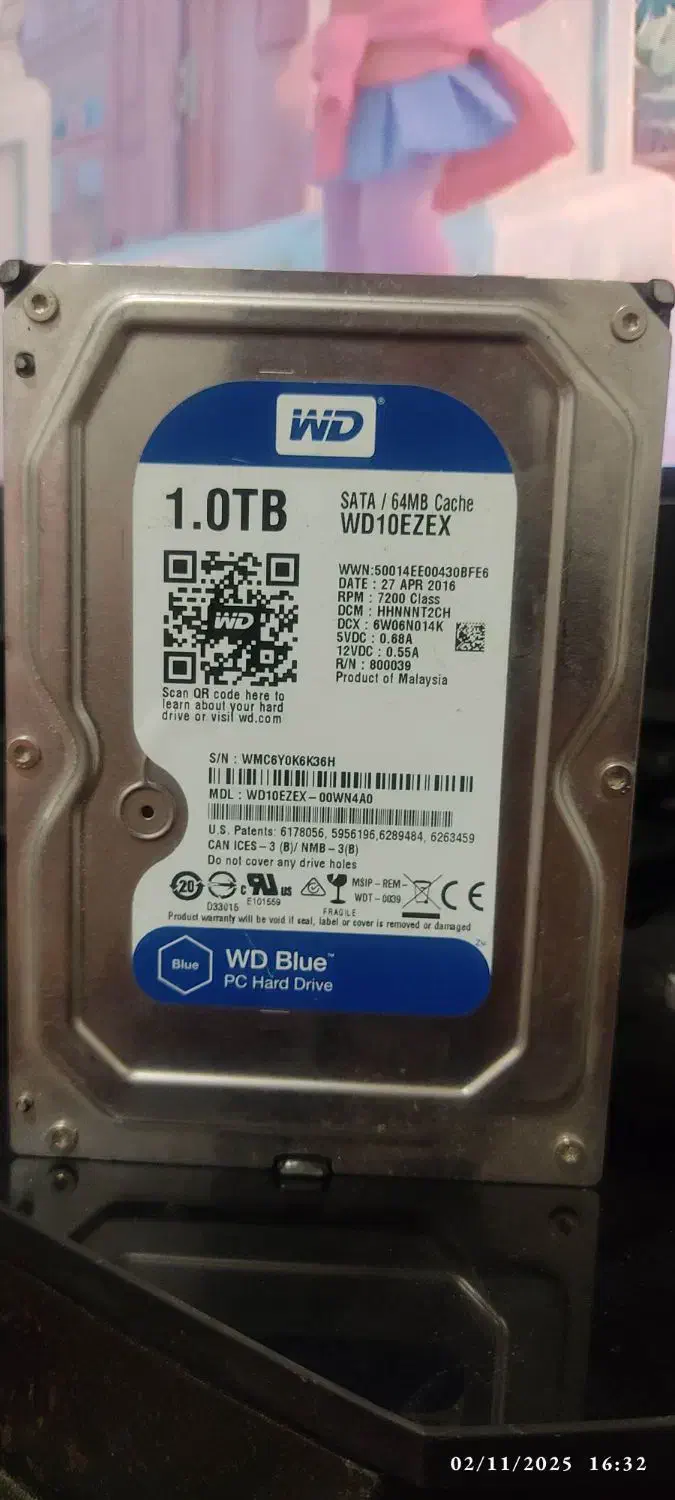 هارد وسترن دیجیتال اصلی|قطعات و لوازم جانبی رایانه|شباب, |دیوار