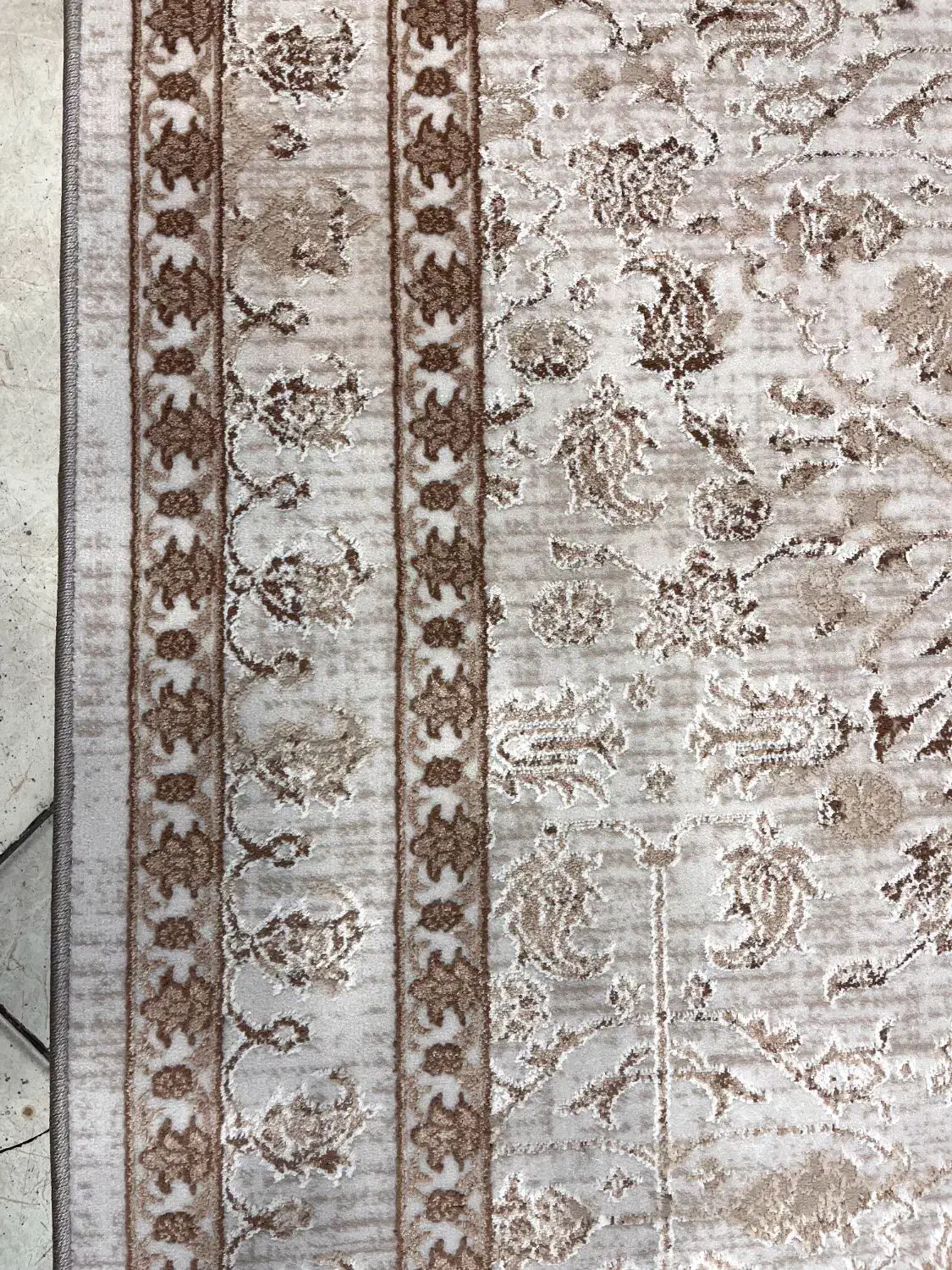 کناره فرش طرح سلطان آباد - افشان|فرش|مشهد, عامل|دیوار