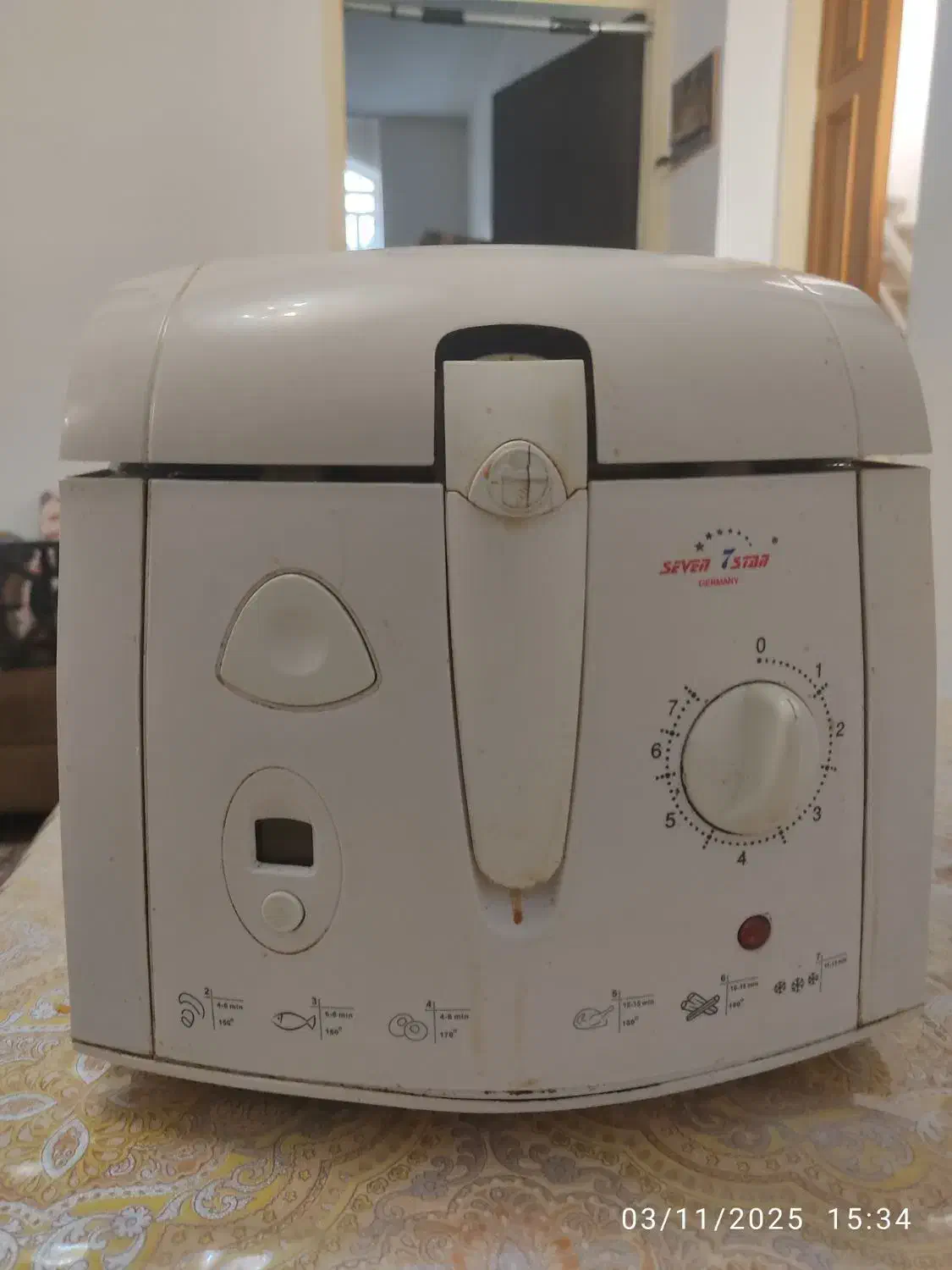 سرخ کن سون استار|اجاق گاز و لوازم برقی پختوپز|شیراز, شهرک فرزانگان|دیوار