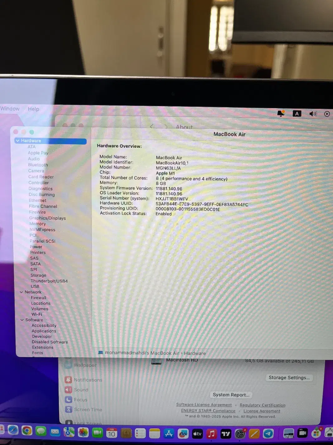 MacBook Air m1|رایانه همراه|تهران, دهقان|دیوار