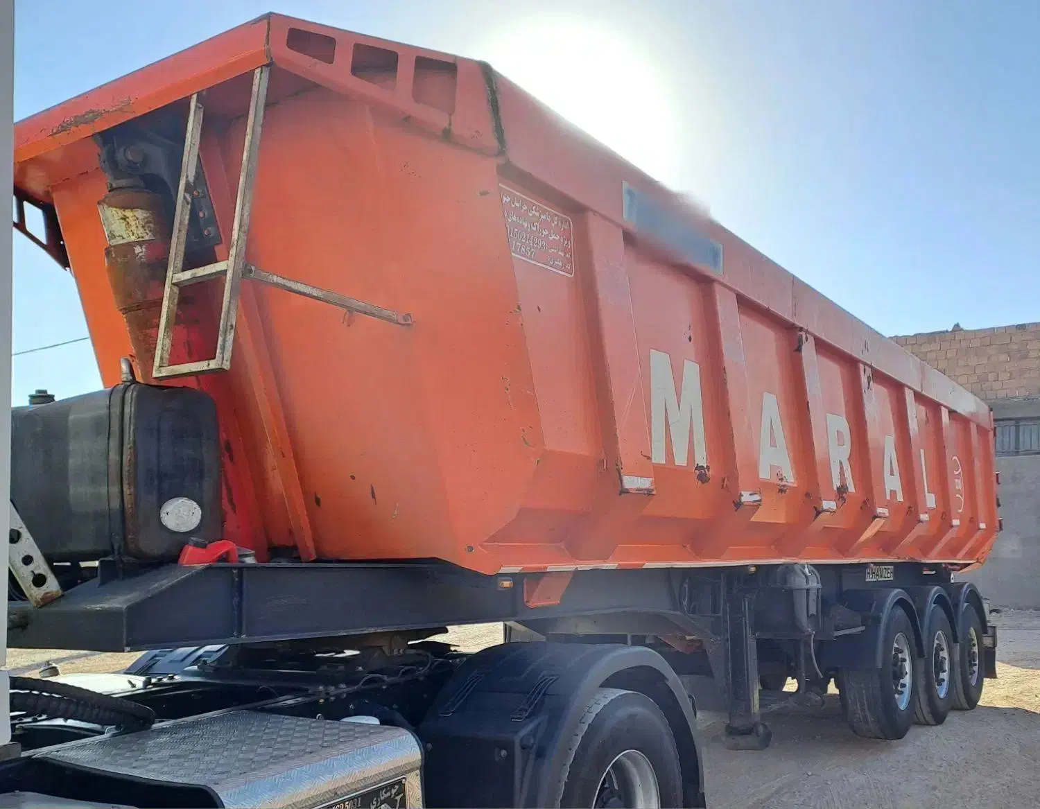 کمپرس سه محور دست ساز همدان|خودرو سنگین|قائن, |دیوار