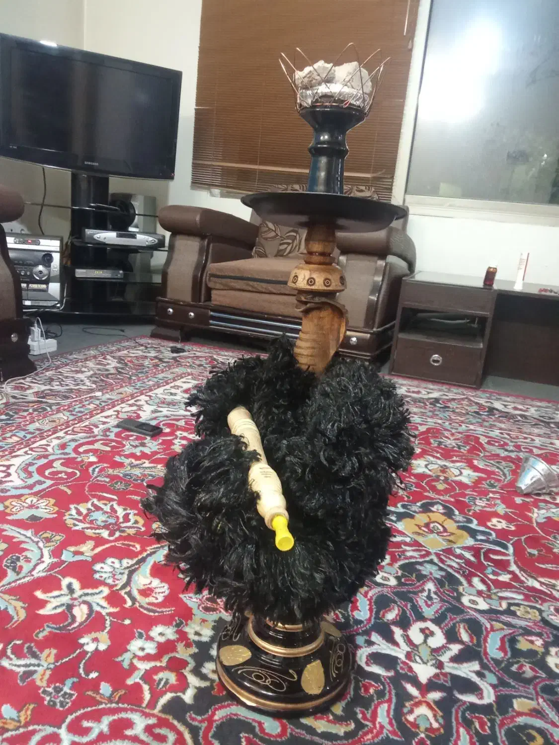 قلیون دوسیب کار کرده درجه یک|کلکسیون و سرگرمی|سیستان, |دیوار