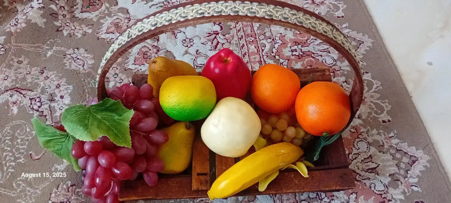 سبدومیوه مصنوعی میوه های مصنوعی تزئینی|صنایع دستی و سایر لوازم تزئینی|کرج, آق تپه|دیوار