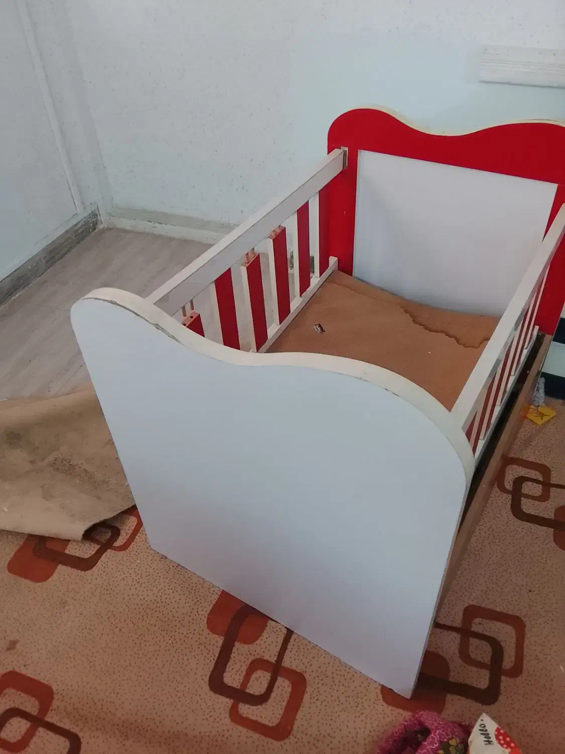 تخت کودک|تخت و سرویس خواب|مینودشت, |دیوار