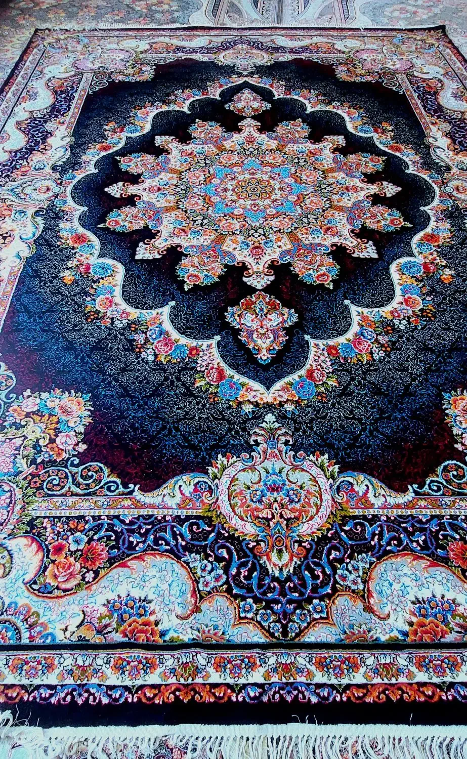 فرش ۱۲ متری نو|فرش|کازرون, |دیوار