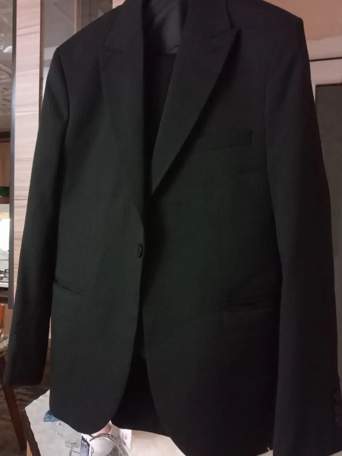 کت شلوار مشکی سایز ۴۸|لباس|پارس‌آباد, |دیوار