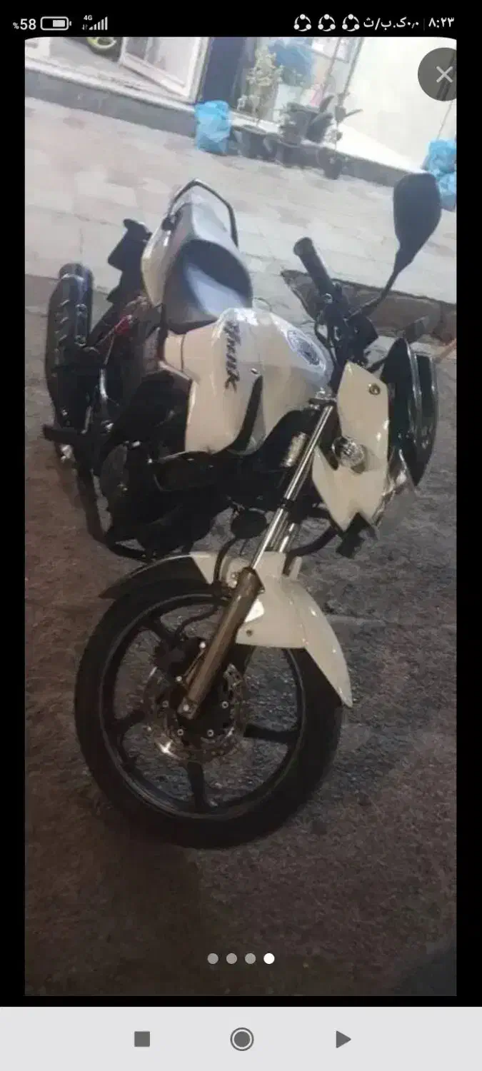 هیرو هانک ۱۵۰  کم کار در حد|موتورسیکلت|تهران, شهرآرا|دیوار