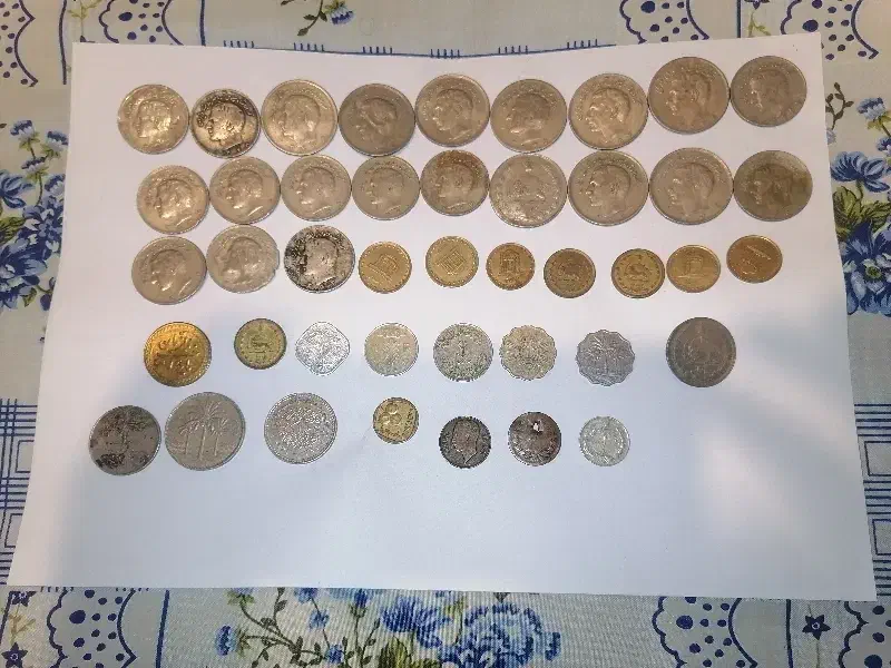 تعدادی سکه قدیمی کلکسیونی|کلکسیون سکه، تمبر، اسکناس|قم, باسکول|دیوار
