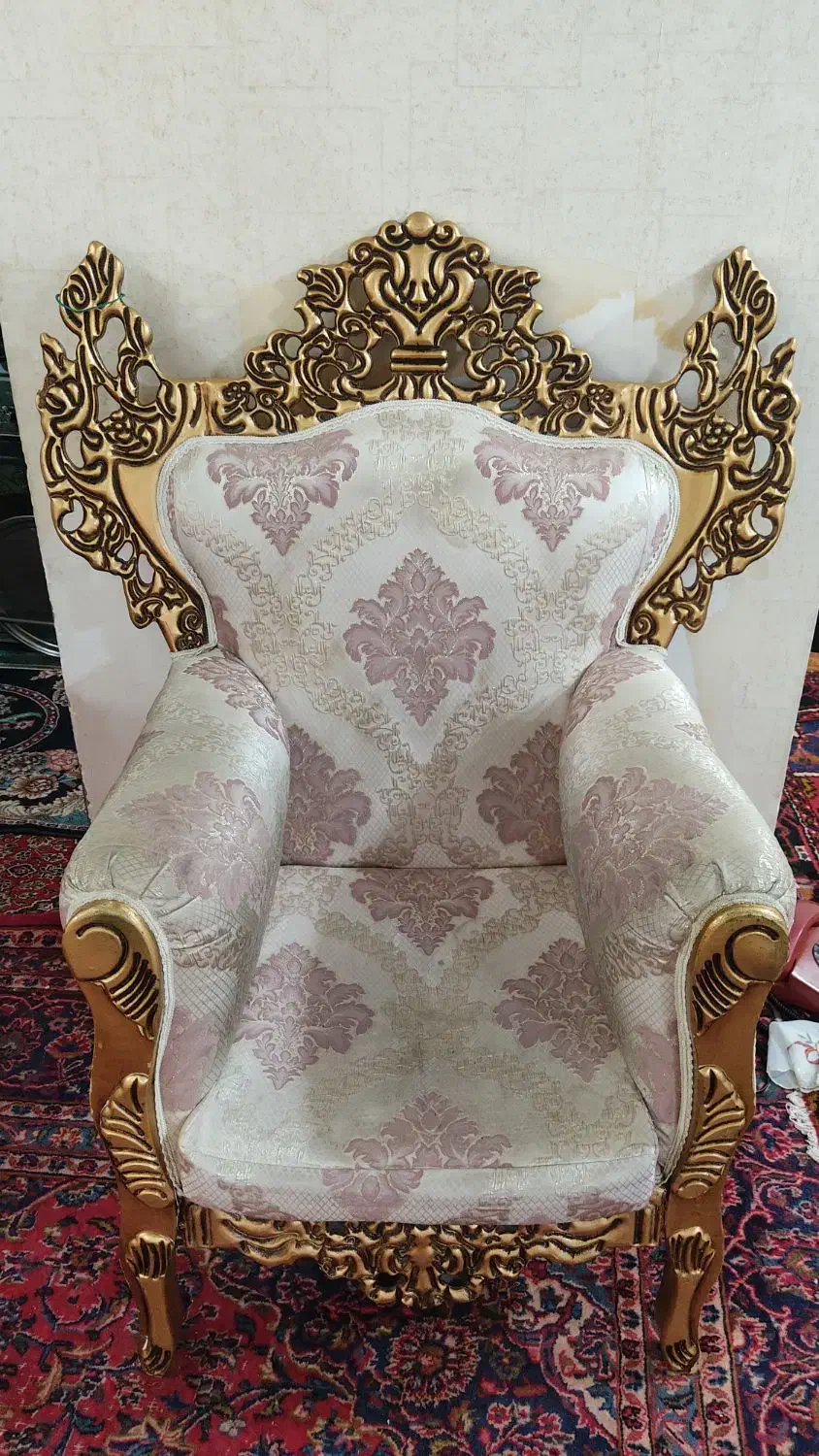 یک دست مبل هفت نفره سالم (۷نفره)|مبلمان خانگی و میز عسلی|اسکو, |دیوار