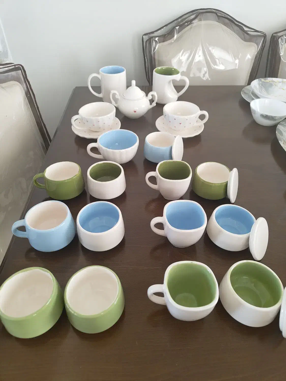 فنجان،قندان،لته،ماگ سرامیکی|ظروف سرو و پذیرایی|شاهین‌شهر, خبرنگار|دیوار