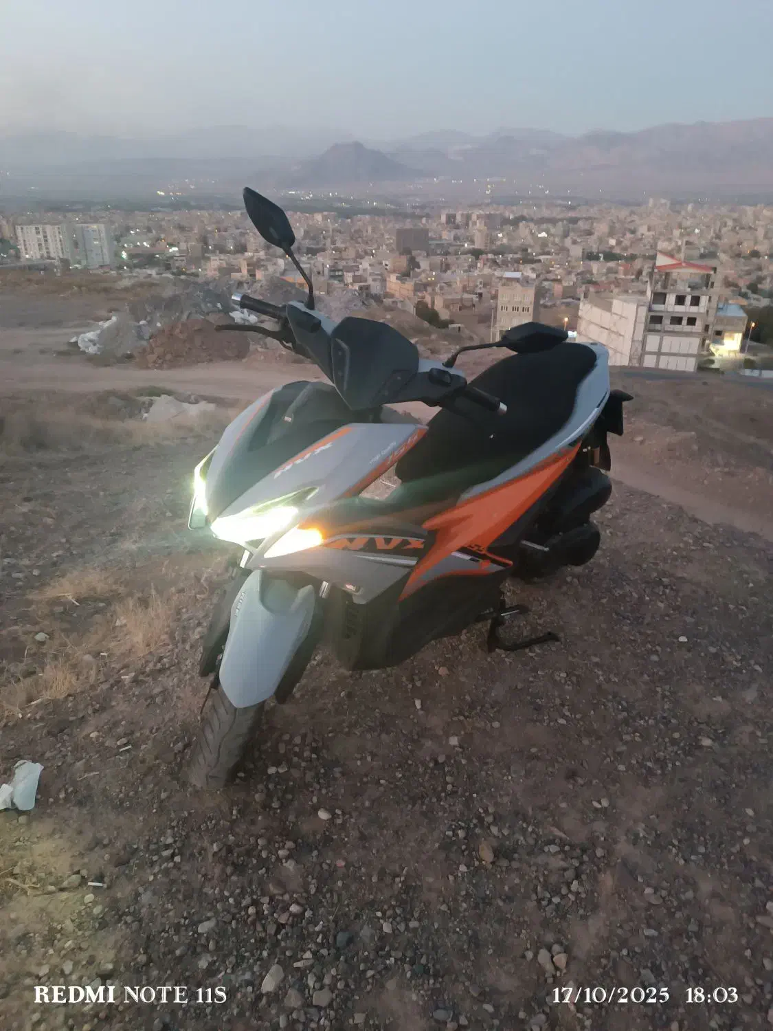 موتور آیروکسNVX155|موتورسیکلت|مرند, |دیوار