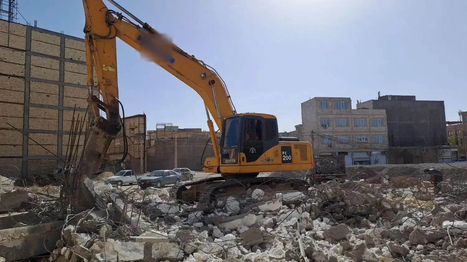 بیل مکانیکی .مینی بیل|خودرو سنگین|قم, بلوار امین و ساحلی|دیوار