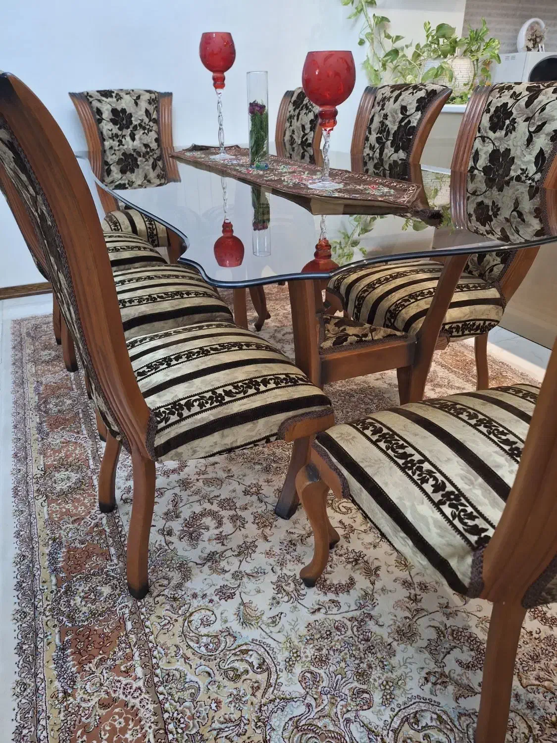 میز نهار خوری ۸ نفره|میز و صندلی غذاخوری|تهران, مجیدآباد|دیوار