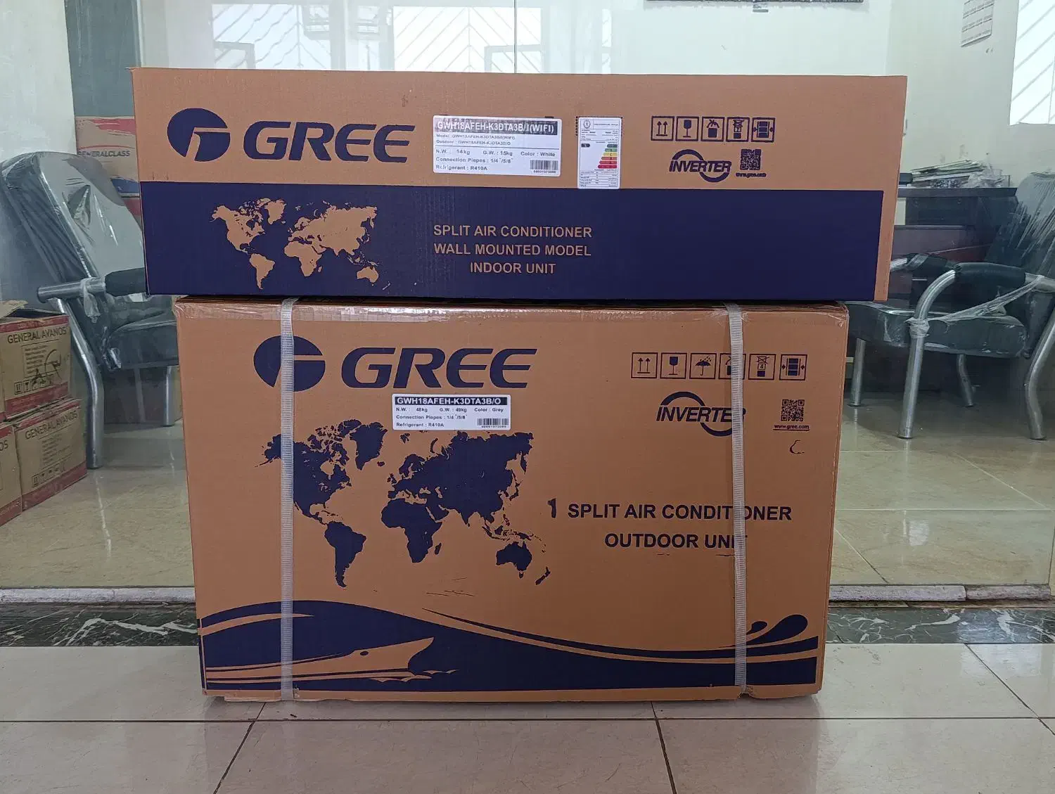 فروش انواع کولر گازی گری اوجنال الحی|کولر گازی و فنکوئل|بندر انزلی, عباس آباد|دیوار