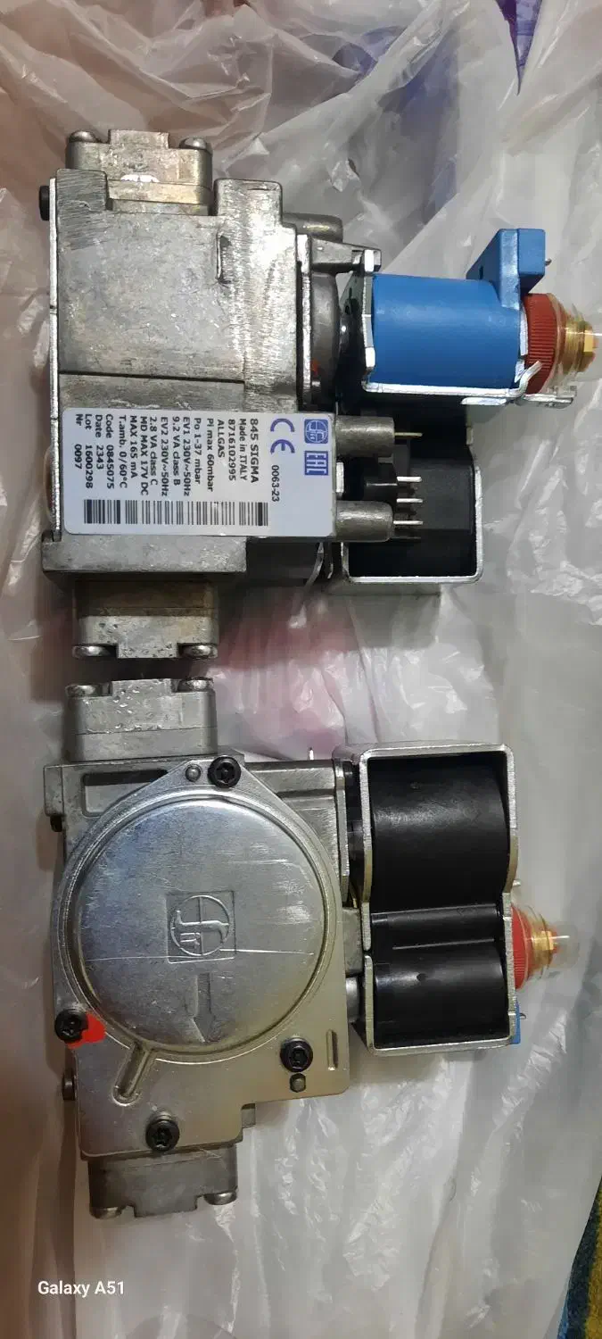 ۳ عدد شیر برقی سیگما ایتالیایی ۸۴۵|آبگرمکن، پکیج، شوفاژ|ری, دیلمان|دیوار