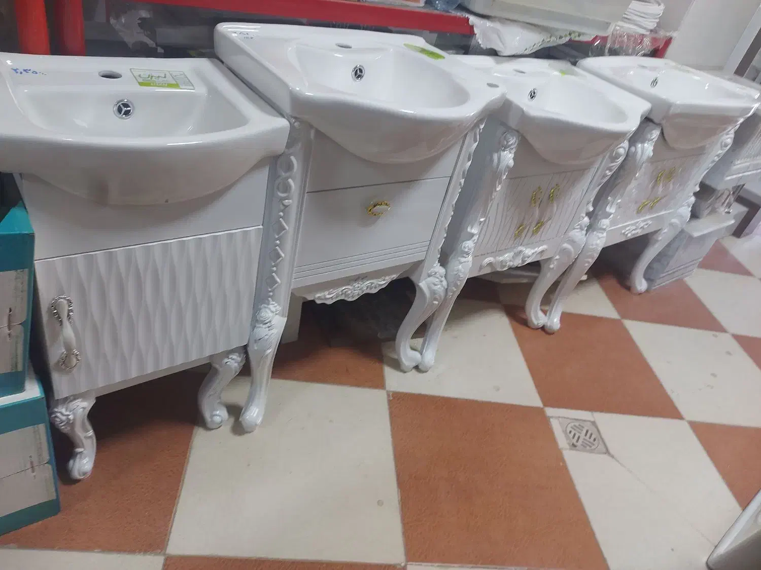 روشویی کابینتی pvc|لوازم سرویس بهداشتی|کرمان, |دیوار