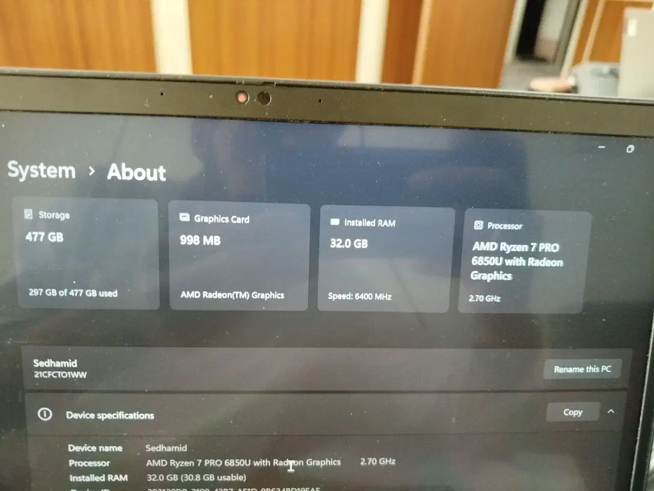 لپتاپ لنوو Lenovo thinkpad T14 gen2|رایانه همراه|تهران, تهرانپارس شرقی|دیوار