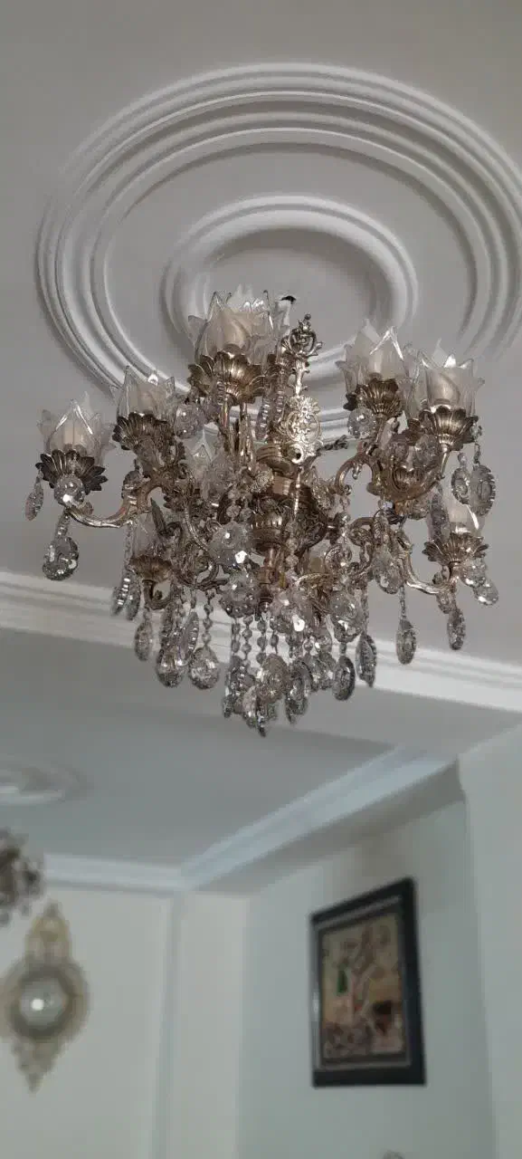 لوستر برنز|لوستر و چراغ آویز|گلستان (تهران), |دیوار