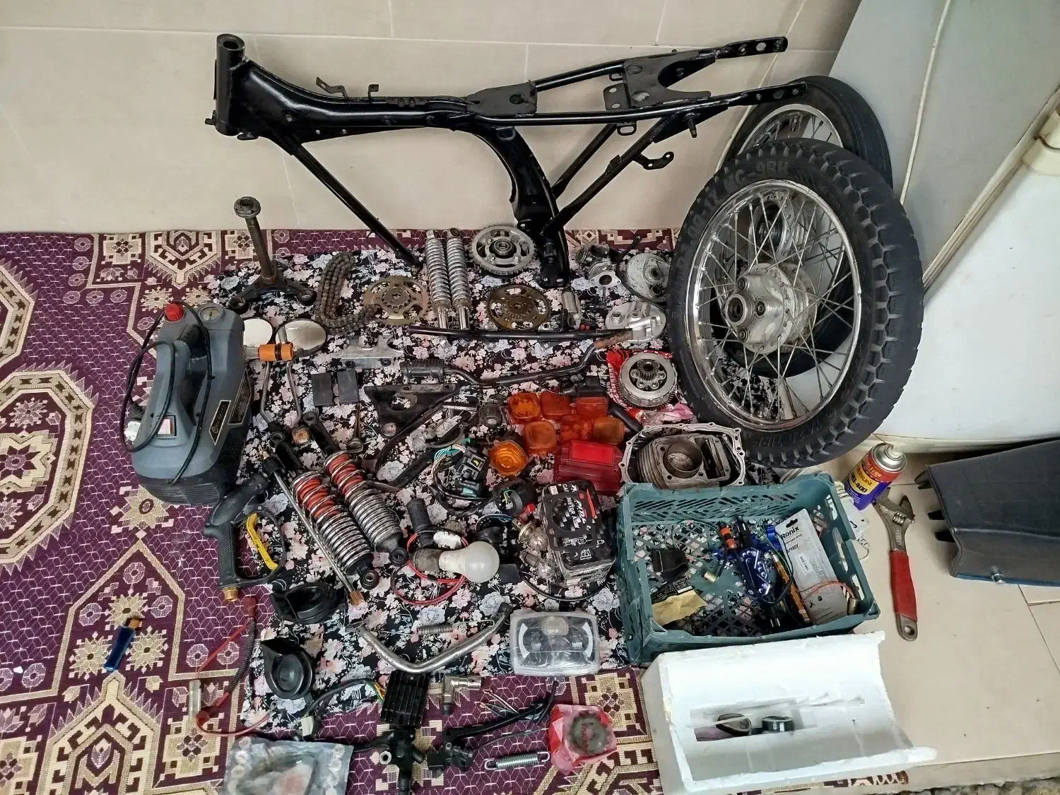 لوازم هوندا نو وکارکرده|قطعات یدکی و لوازم جانبی|رشت, تازه آباد|دیوار