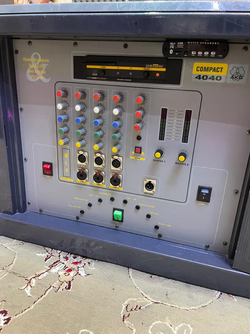 اکو و باند compact akg|سیستم صوتی خانگی|اسلامشهر, شهرک واوان|دیوار