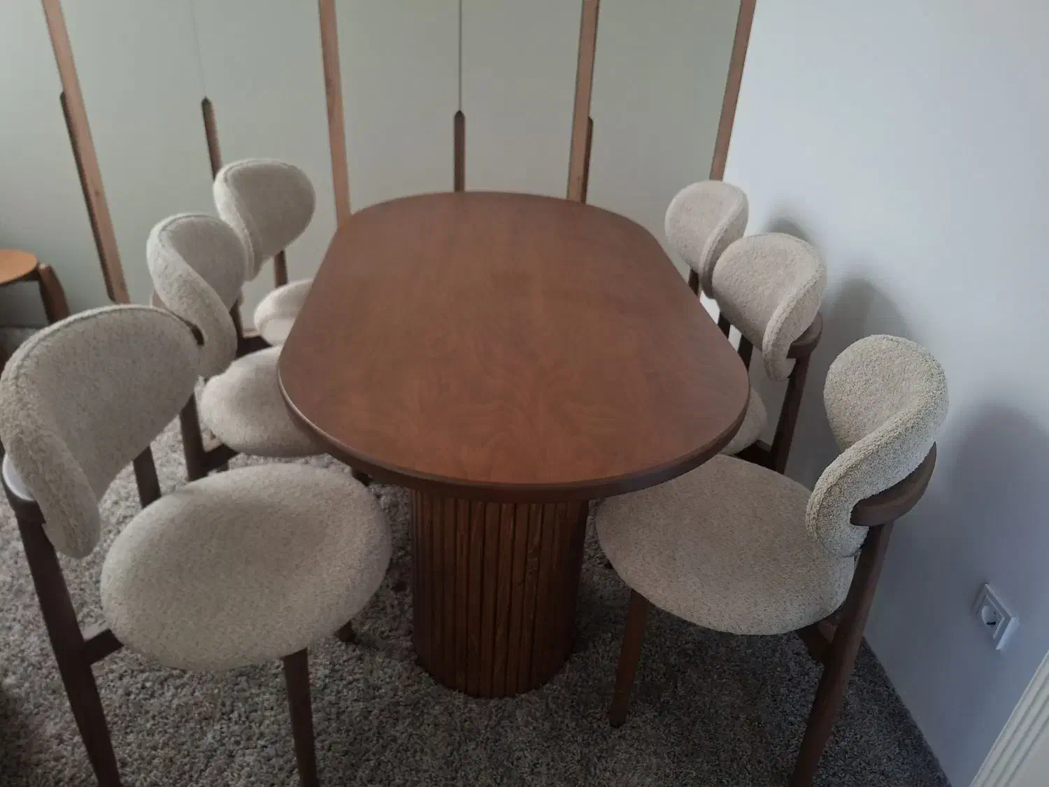 میزناهارخوری ۶نفره|میز و صندلی غذاخوری|شهرکرد, |دیوار