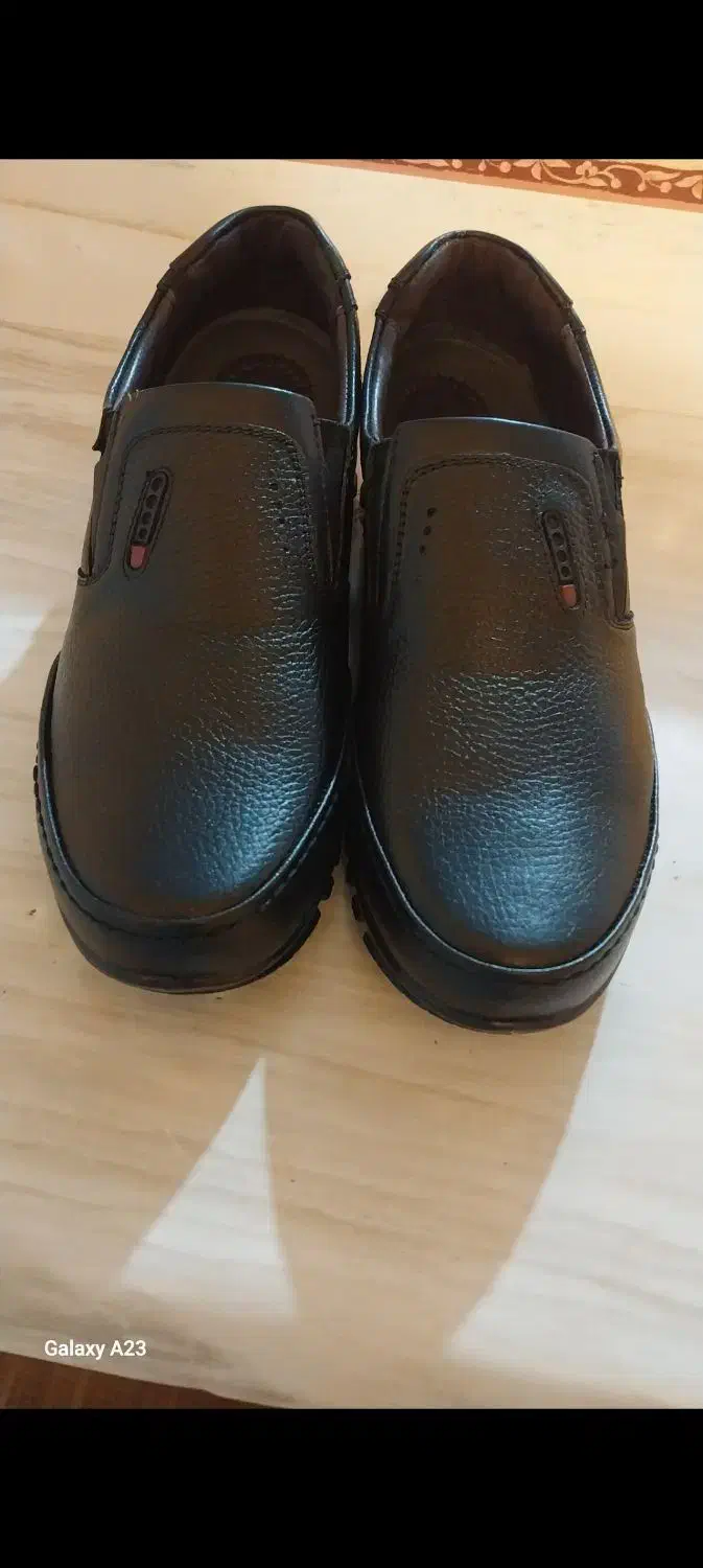 کفش چرم سایز 42|کیف، کفش، کمربند|کبودرآهنگ, |دیوار