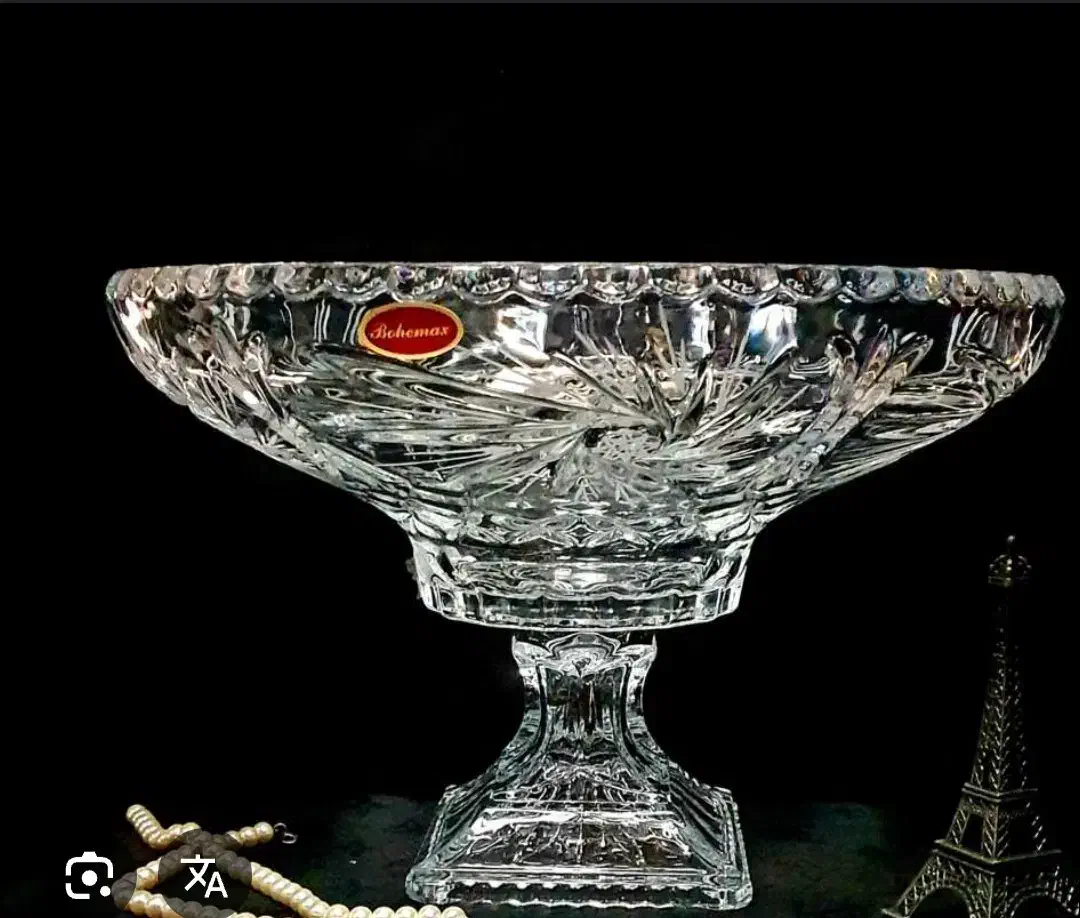 ظرف میوه سایزبزرگ کریستال اصل ژاپن درحدنو|ظروف سرو و پذیرایی|پاکدشت, پاکدشت (مامازند)|دیوار