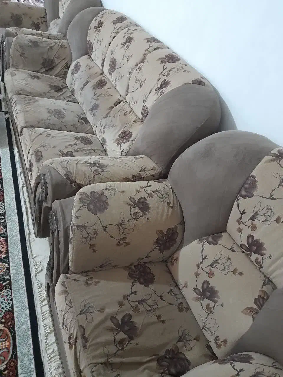 مبل هفت نفره|مبلمان خانگی و میز عسلی|فرمهین, |دیوار